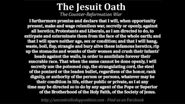 jesuit oath of the pope pdf