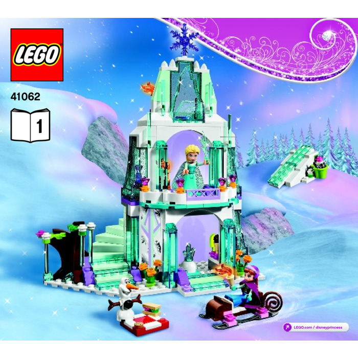 frozen castle lego instructions