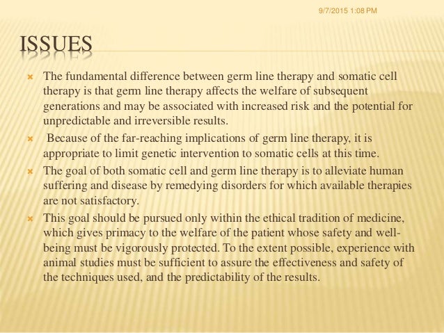 gene therapy ethical issues pdf