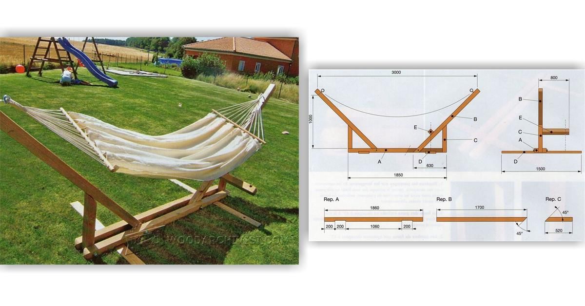 hammock stand plans pdf