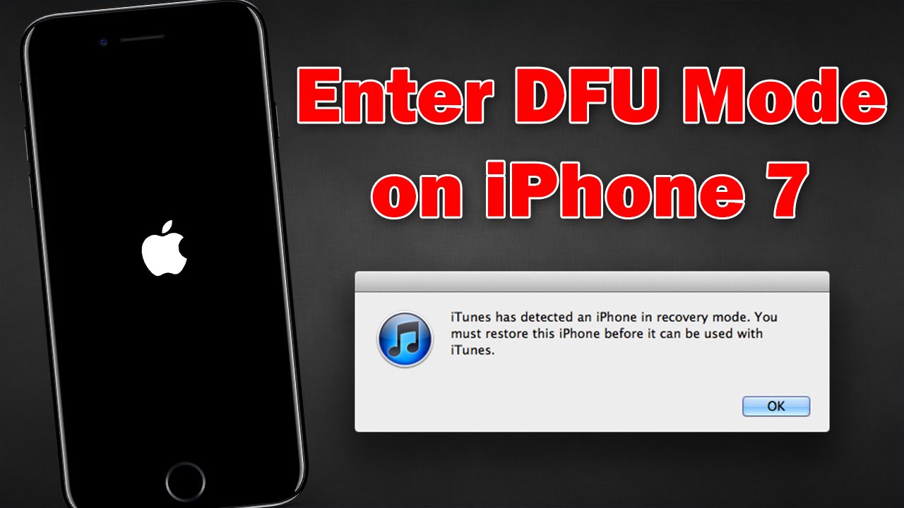 iphone 7 dfu mode instructions