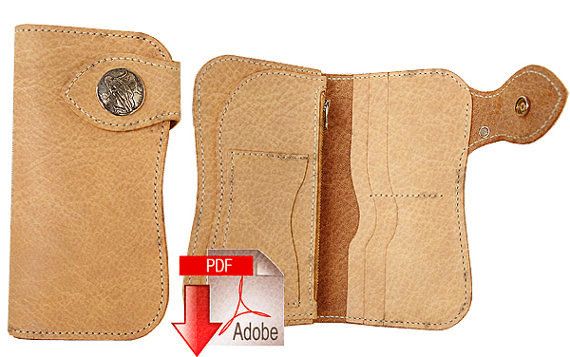 leather wallet pattern pdf free