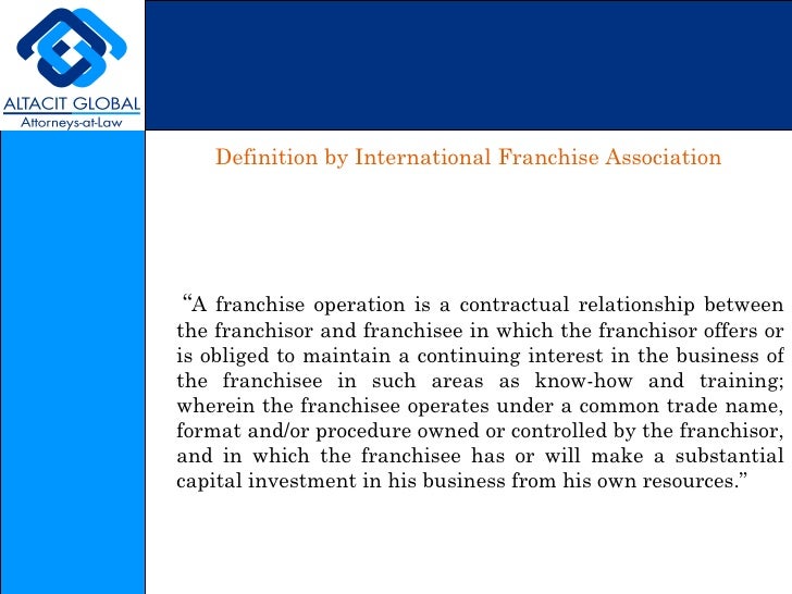 franchise definition business dictionary