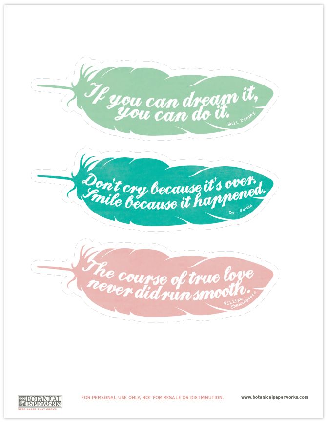 free printable bookmarks with quotes pdf