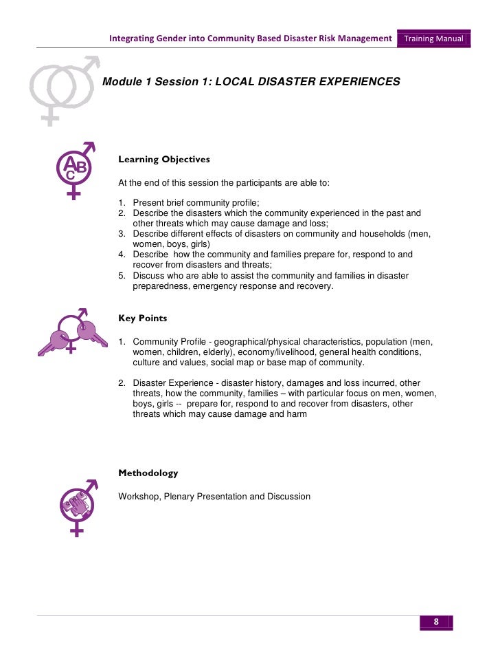gender training manual