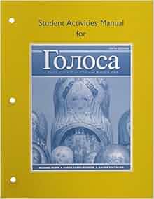 golosa basic course in russian student activities manual