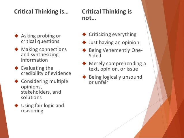 logic and critical thinking pdf